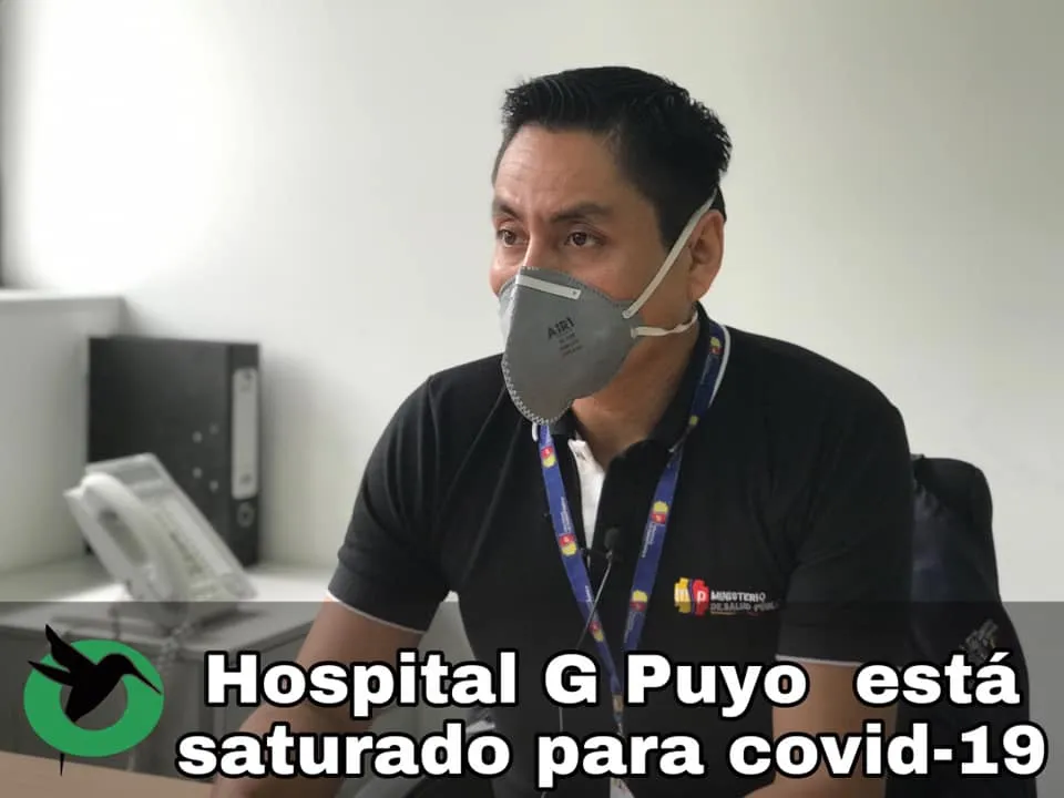 Colapsado el Hospital Puyo con casos de COVID19