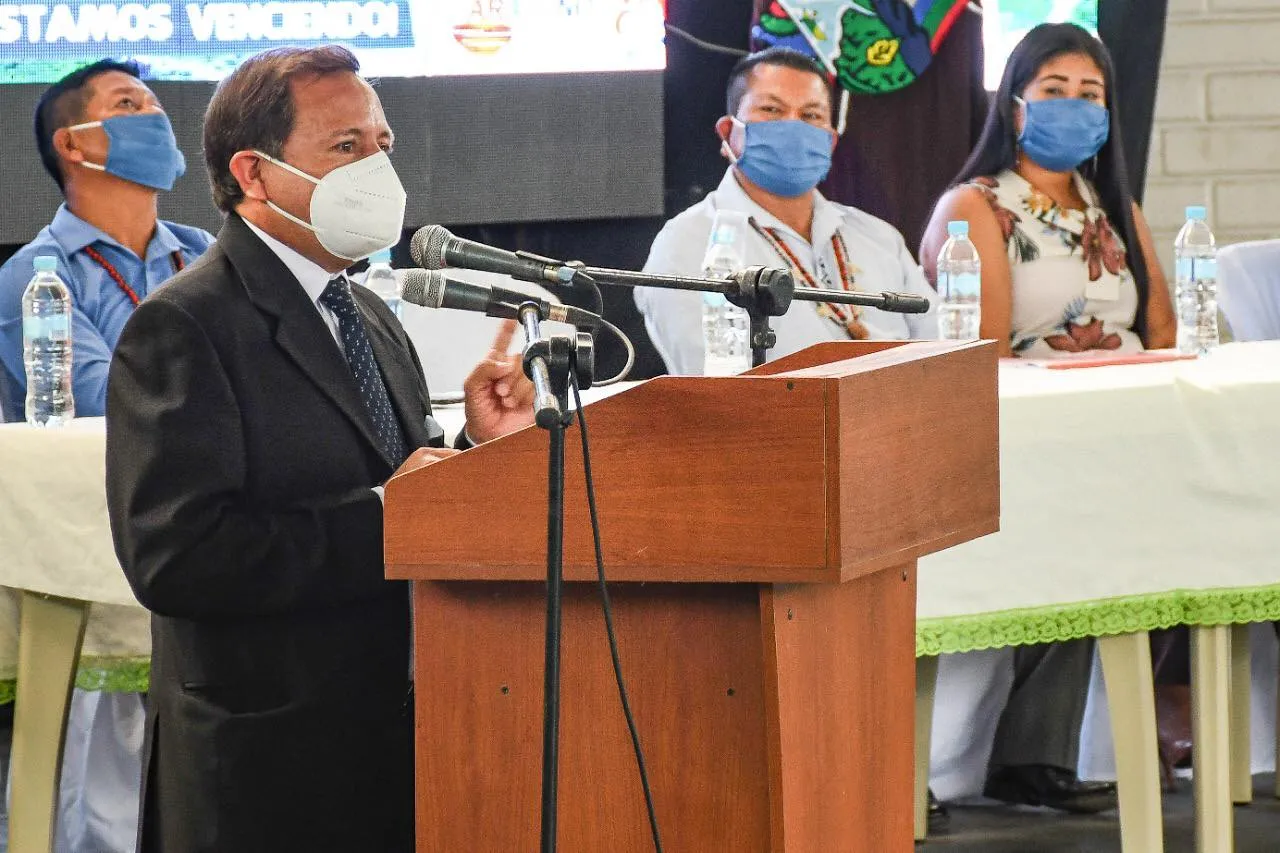 Prefecto participó en la Sesión Solemne de la cantonización de Arajuno