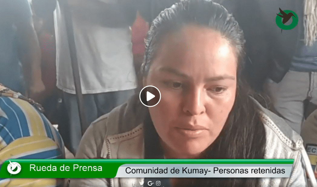Kumay pide a la Ministra Romo que entreguen el cuerpo de su líder