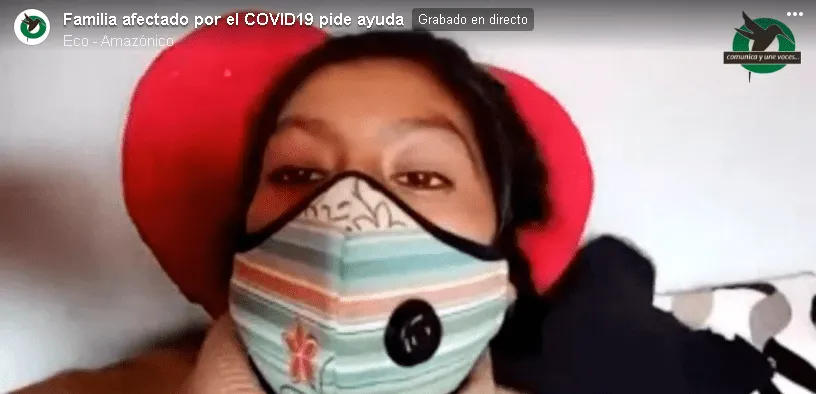 Familia afectado por el COVID19 pide ayuda