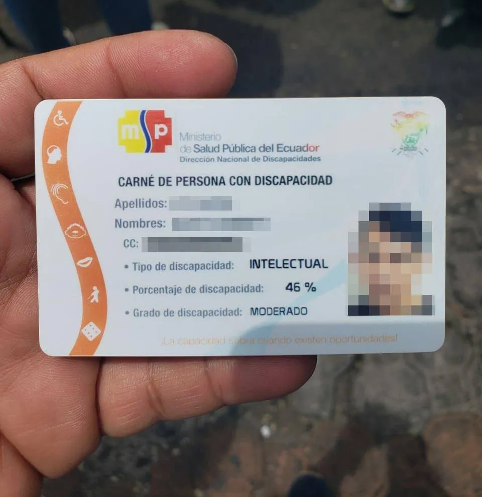 Victor Hachi, sobre los carnets de discapacidad en Pastaza