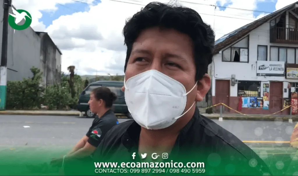 Aguinda sobre la el bloque la explotación petrolera del bloque 28 en Mera