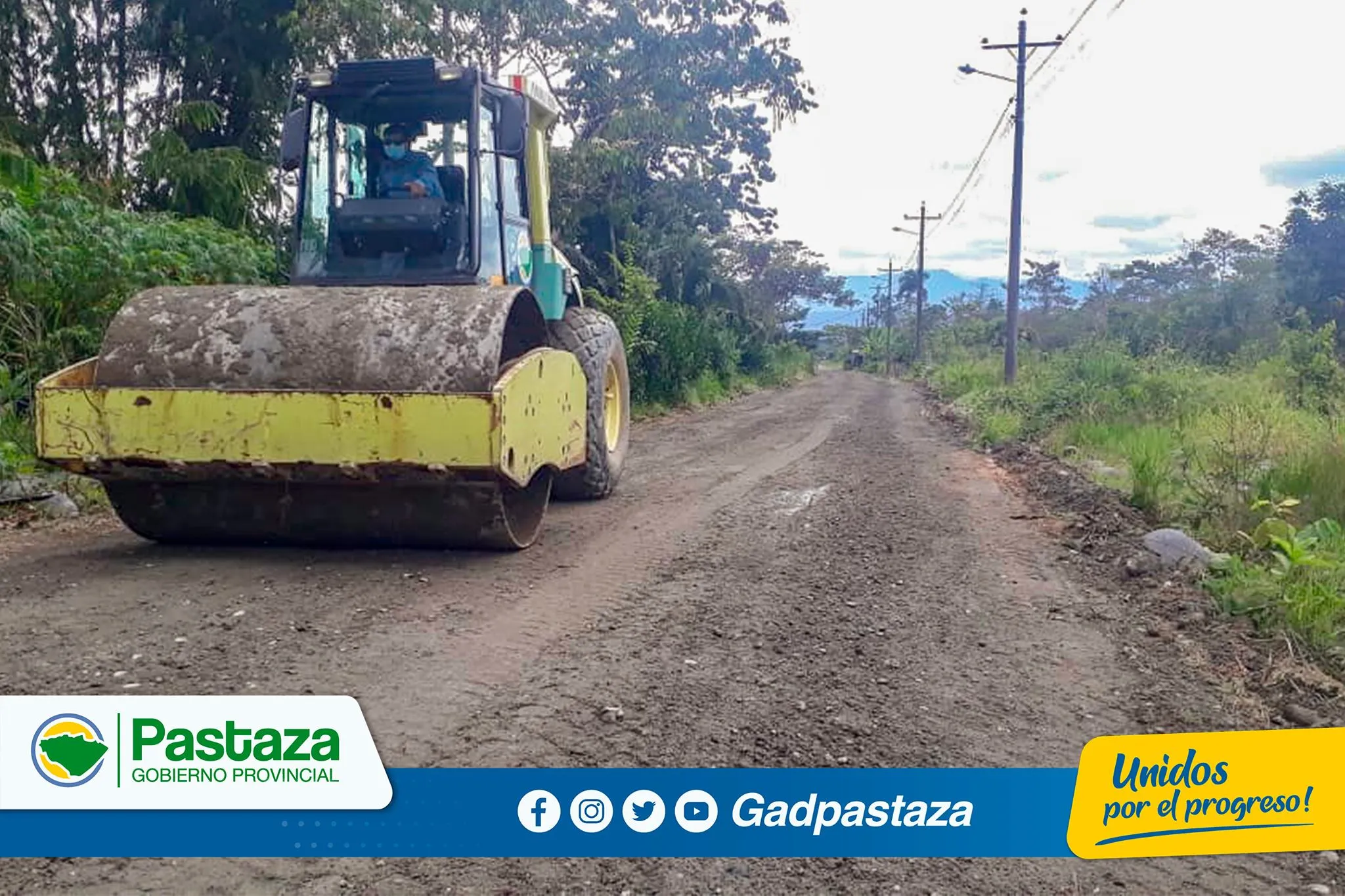 Prefectura realiza trabajos de mantenimiento vial en la Colonia 24 de Mayo