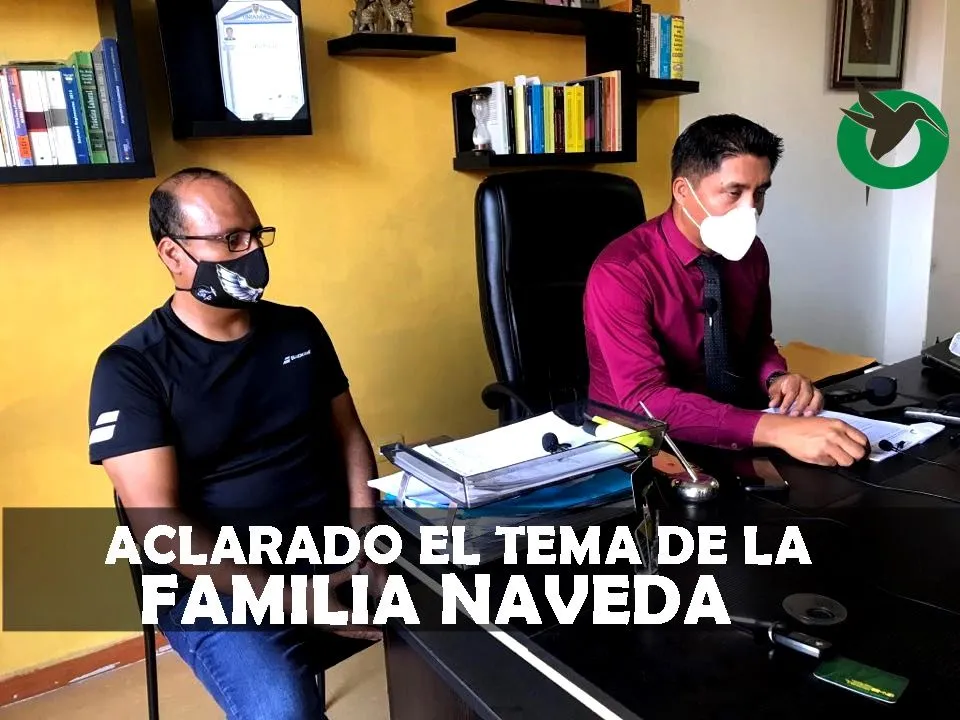 Aclaran denuncias infundadas sobre la familia Naveda