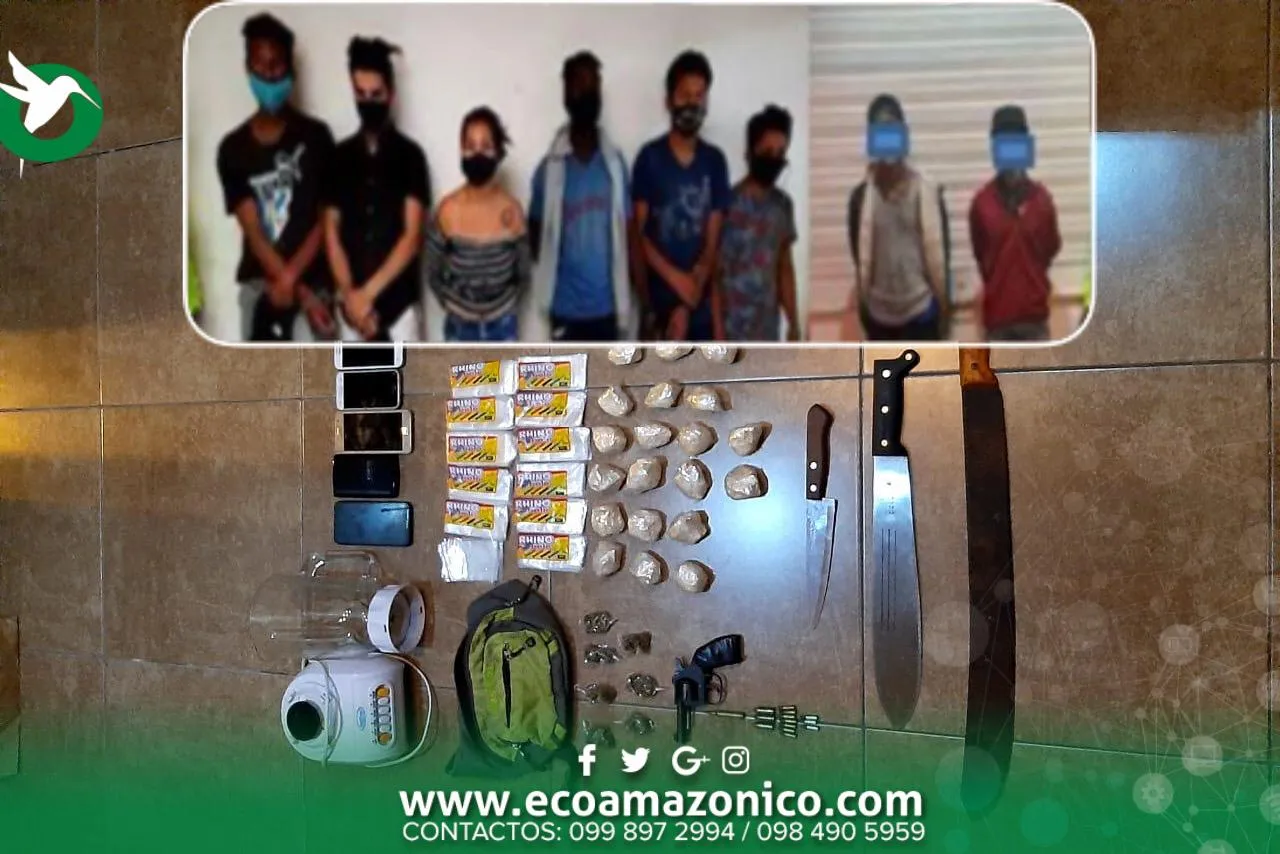 535.9 gramos de cocaína decomisan en operativo "RELAMPAGO"