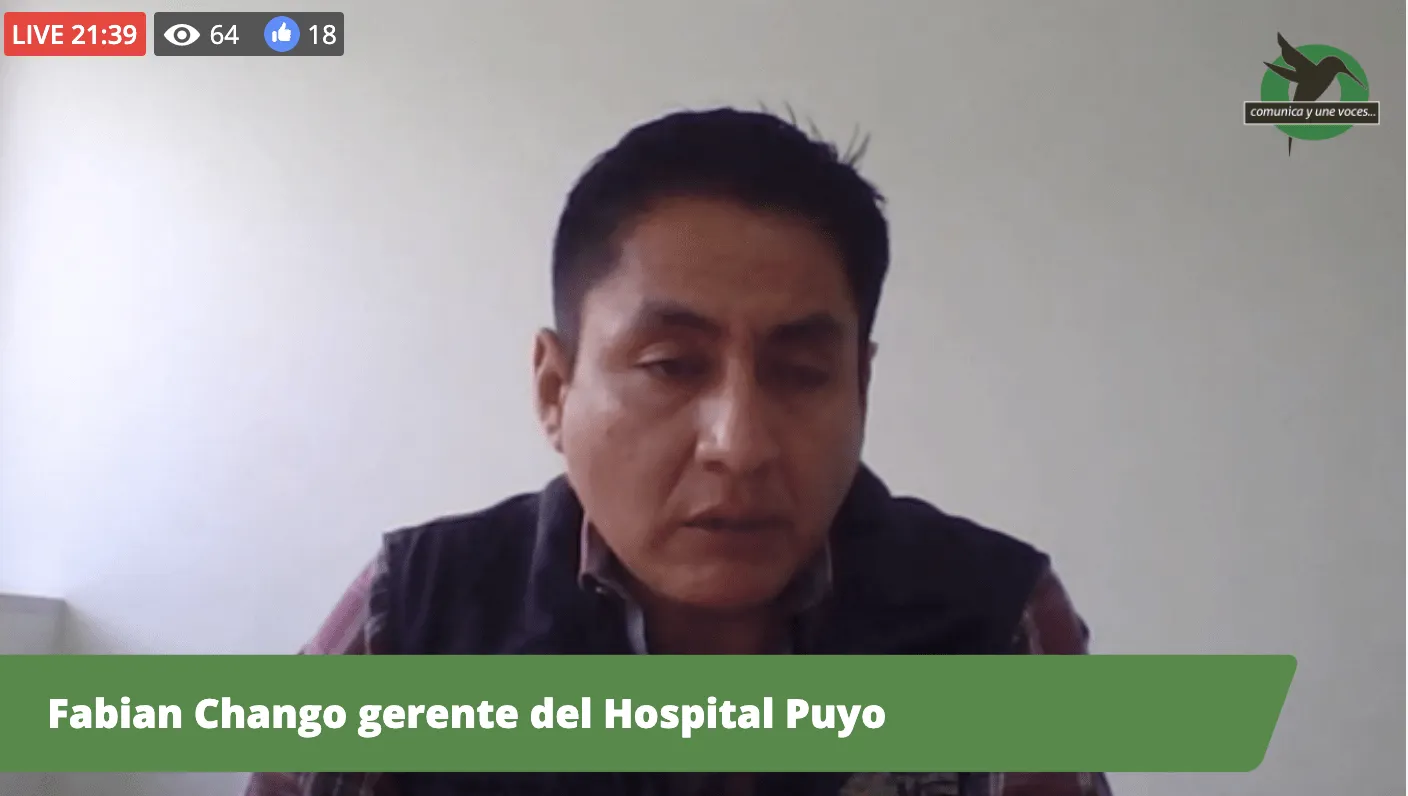 Disminuye los pacientes con dificultades respiratorias en el Hospital Puyo