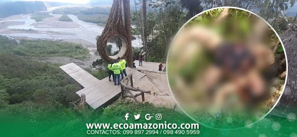 Una persona falleció al caer el columpio extremo en Mera