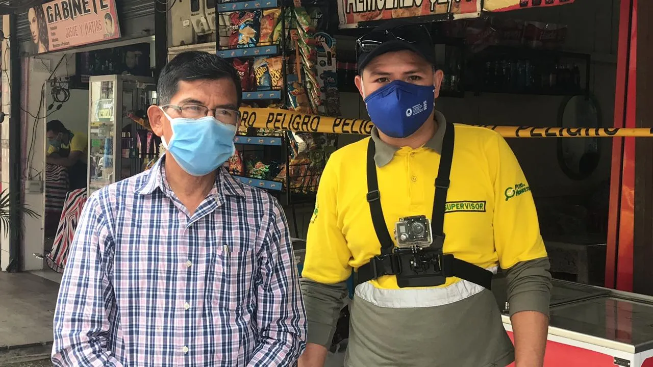 "El Compadrito" ayudó a un vecino que lo estaban robando