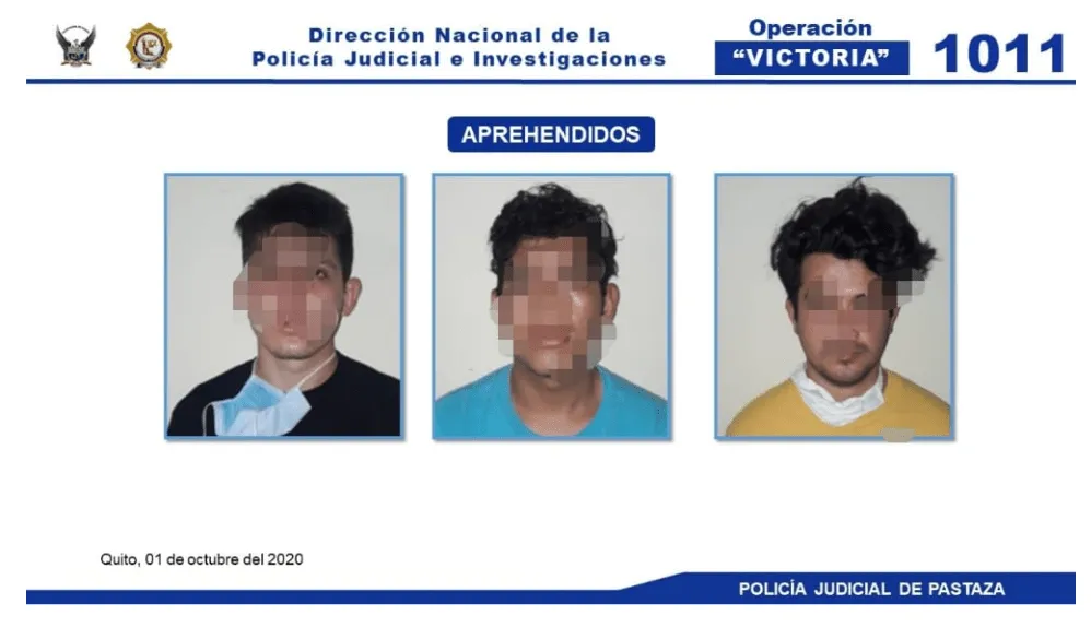 Desarticulación de una banda delictiva en Puyo