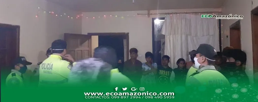 Menores de edad en fiestas clandestinas en Puyo