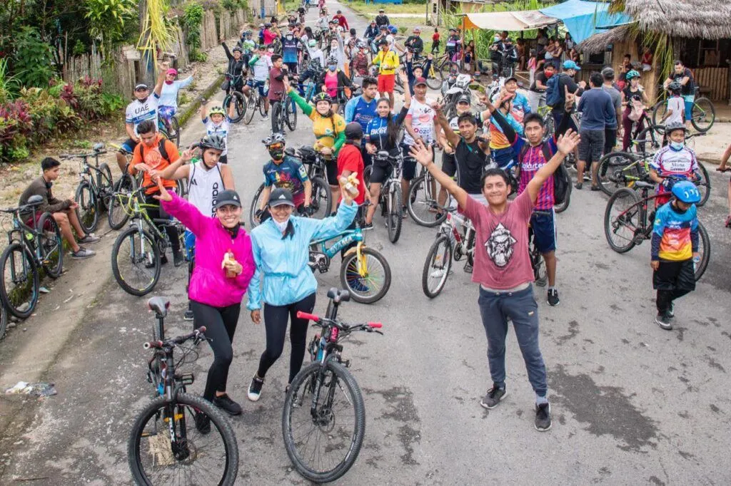326 ciclistas participaron de otra edición de la Ciclo Ruta “Ciclistas al Cielo”