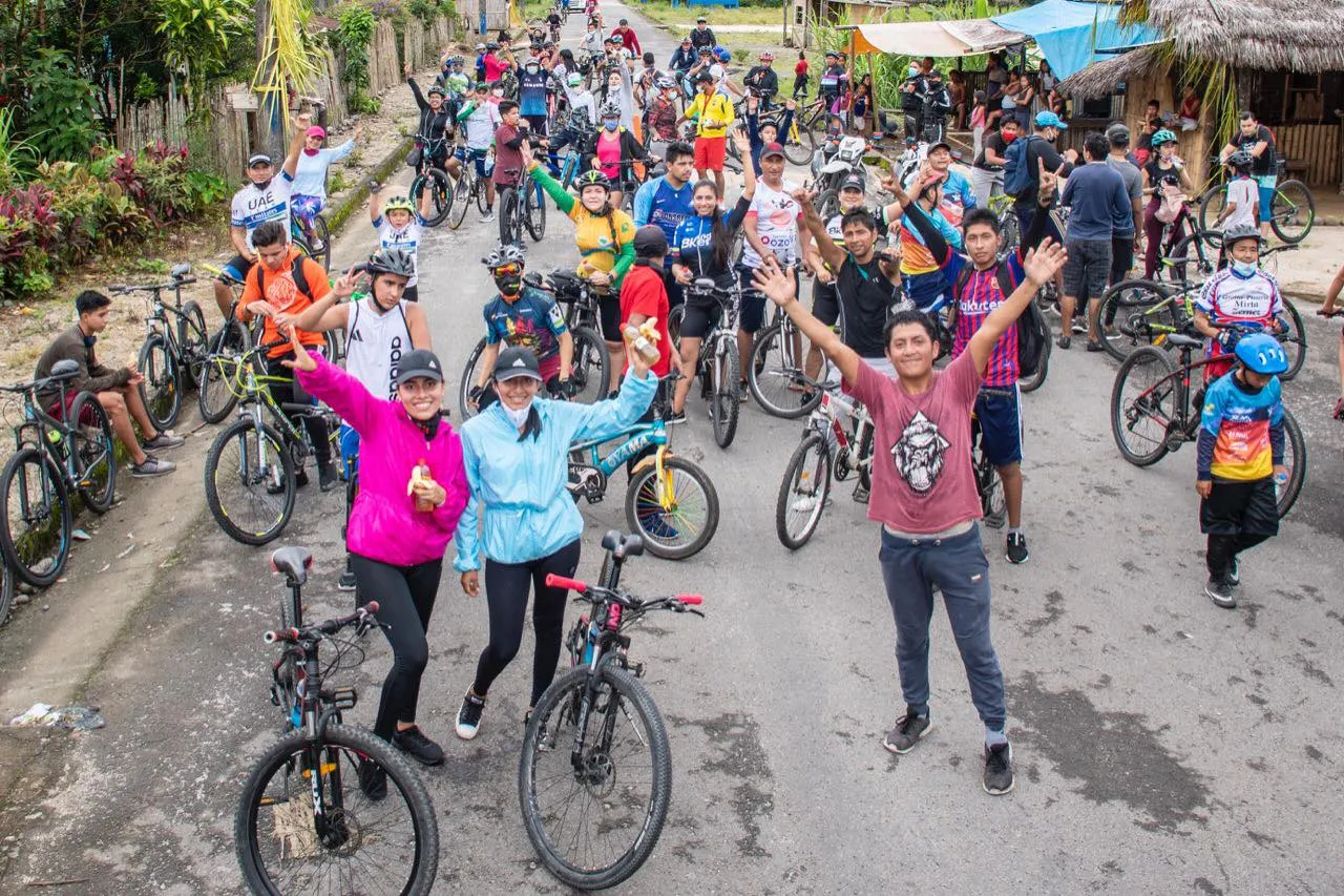 326 ciclistas participaron de otra edición de la Ciclo Ruta “Ciclistas al Cielo”