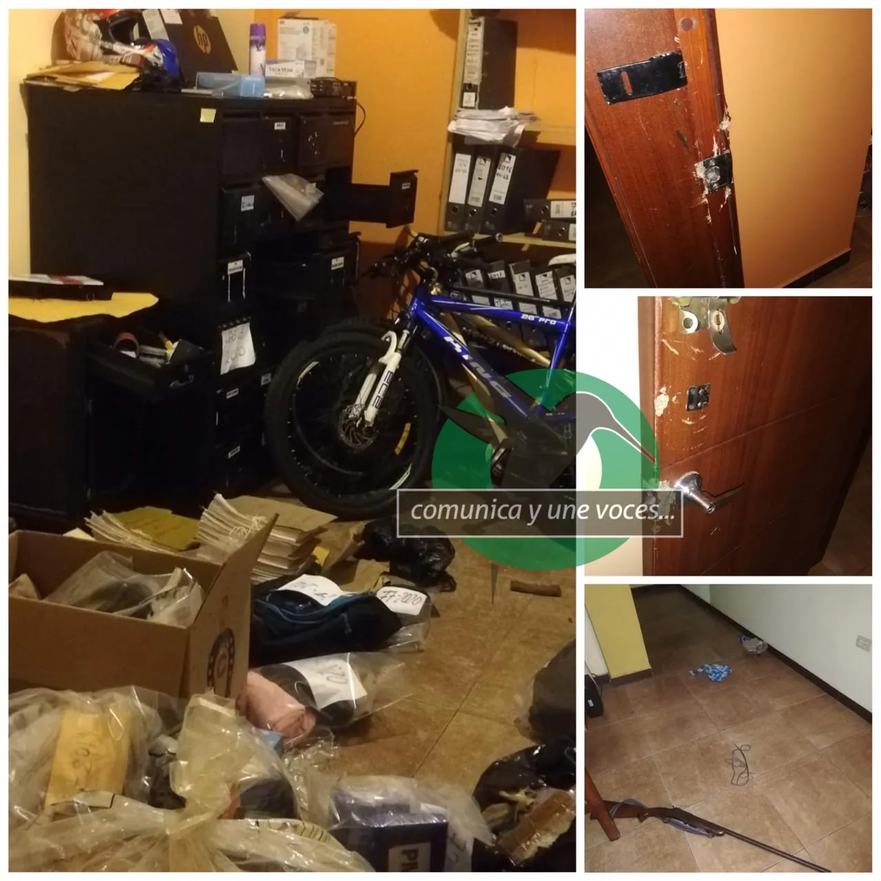 Roban las instalaciones de la Jefatura Antinarcóticos en Puyo