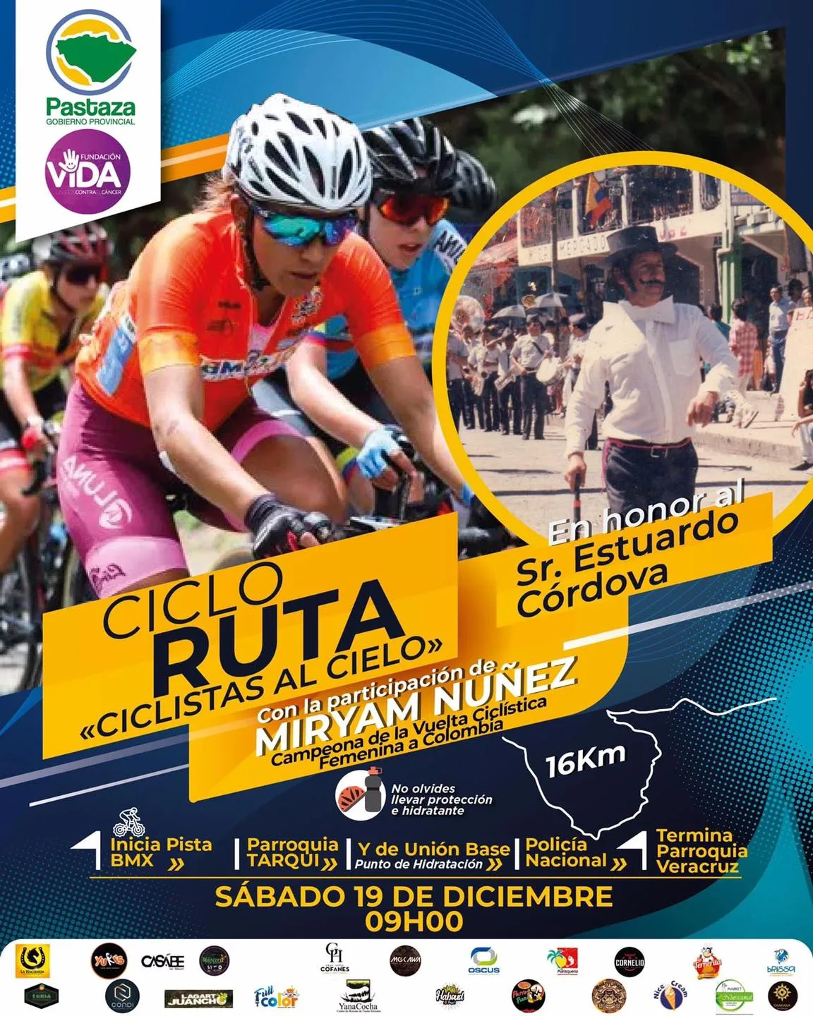CICLO RUTA CICLISTAS AL CIELO