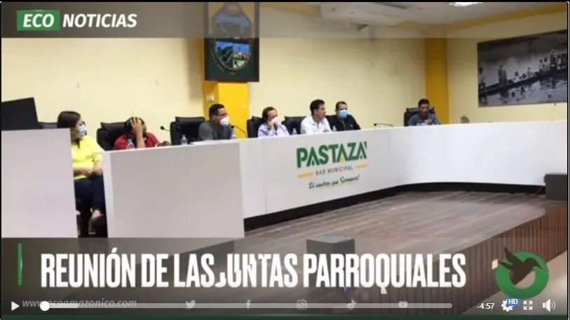 REUNIO DE LAS JUNTAS PARROQUIALES
