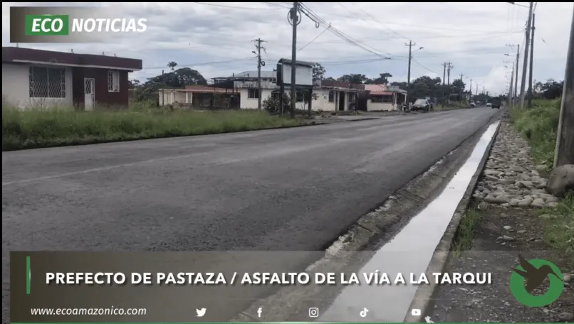 PREFECTO SOBRE ASFALTO VÍA A LA TARQUI