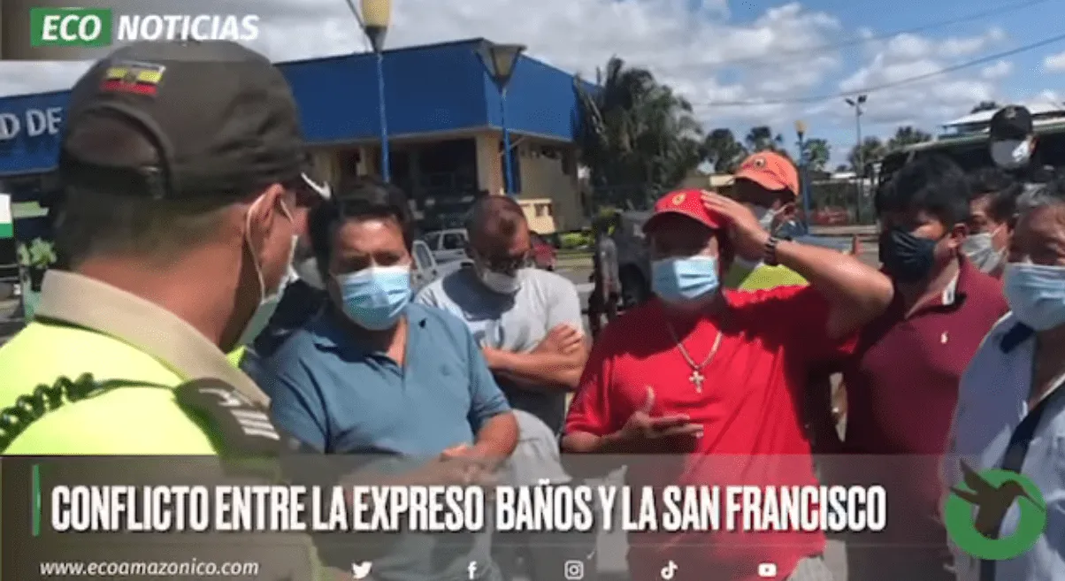 Conflictos entre operadoras de trasporte interprovincial en Pastaza