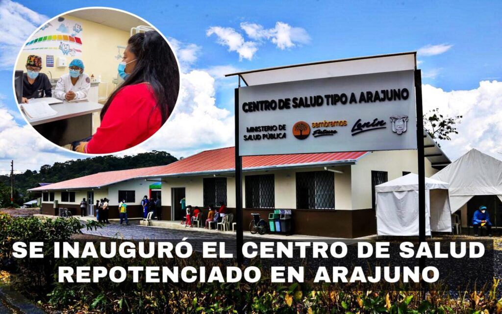 SE INAGURÓ EL CENTRO DE SALUD REPOTENCIADO EN ARAJUNO