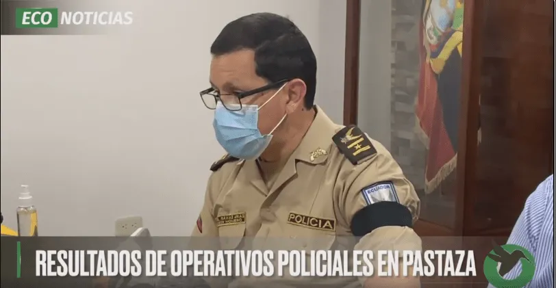 RESULTADOS DE OPERATIVOS POLICIALES EN PASTAZA