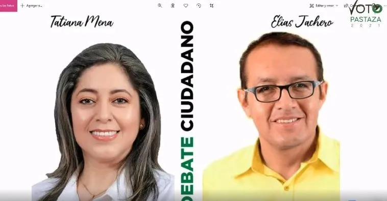 DEBATE CIUDADANO-Tatiana Mena y Elías Jachero