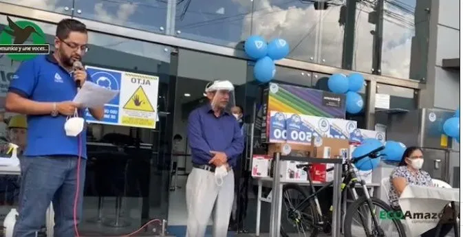 CACPE Pastaza entregó premios de la rifa en Enero
