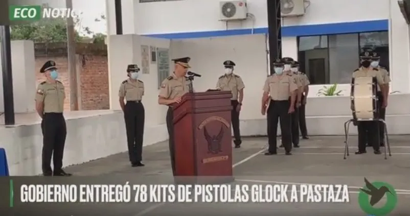 RUEDA DE PRENSA DEL ENCARGADO DEL DISTRIT DE EDUCACIÓN DE PASTAZA