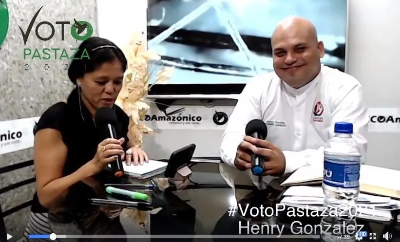 Henry Gonzalez, en #VotoPastaza2021