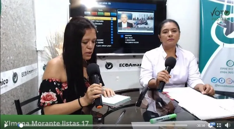 Ximena Morante en VotoPasta2021