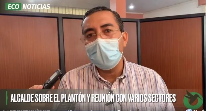 ALCALDE SOBRE EL PLANTÓN Y REUNIÓN CON VARIOS SECTORES