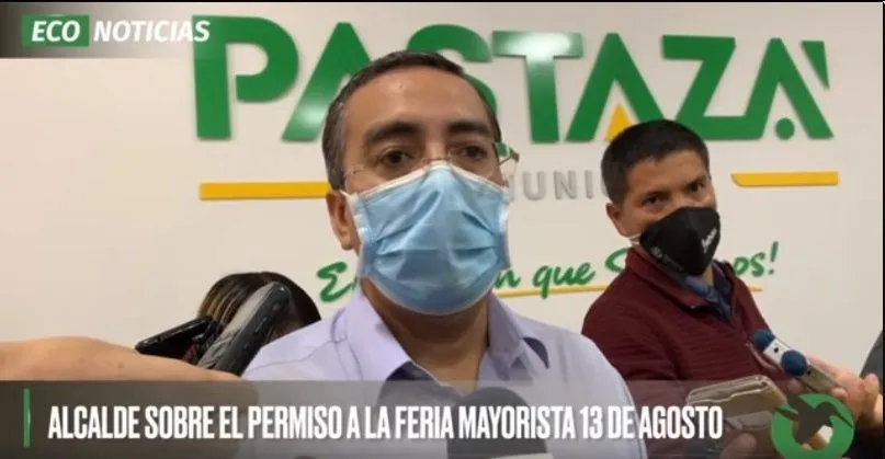 ALCALDE SOBRE EL PERMISO A LA FERIA MAYORISTA 13 DE AGOSTO