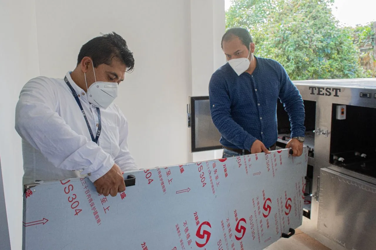 Equipo de alta tecnología llega a la Morgue Municipal