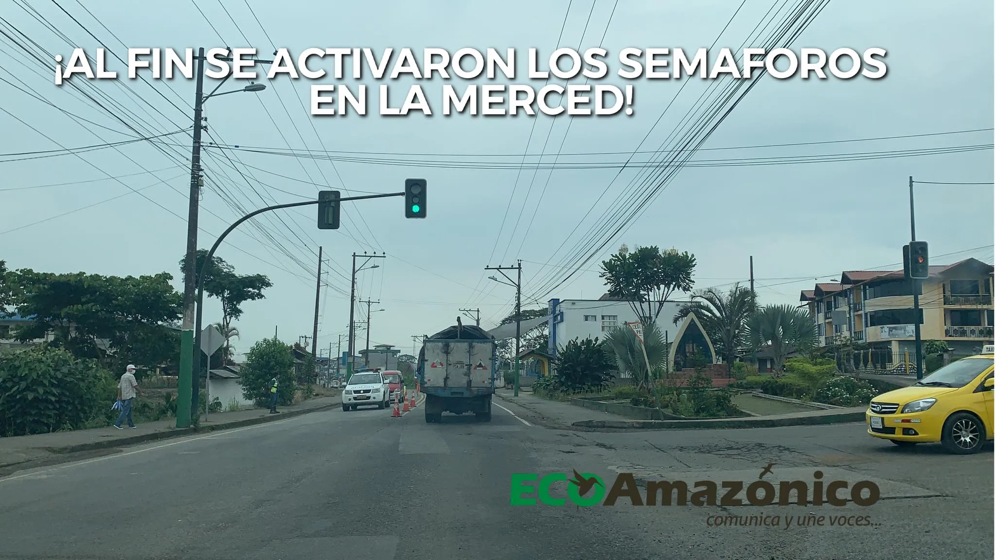 Se inició la etapa de pruebas de los semáforos en la Merced