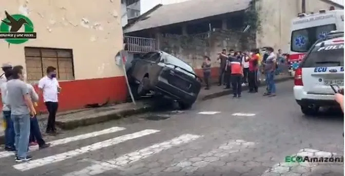 Accidente de tránsito deja un herido y un detenido