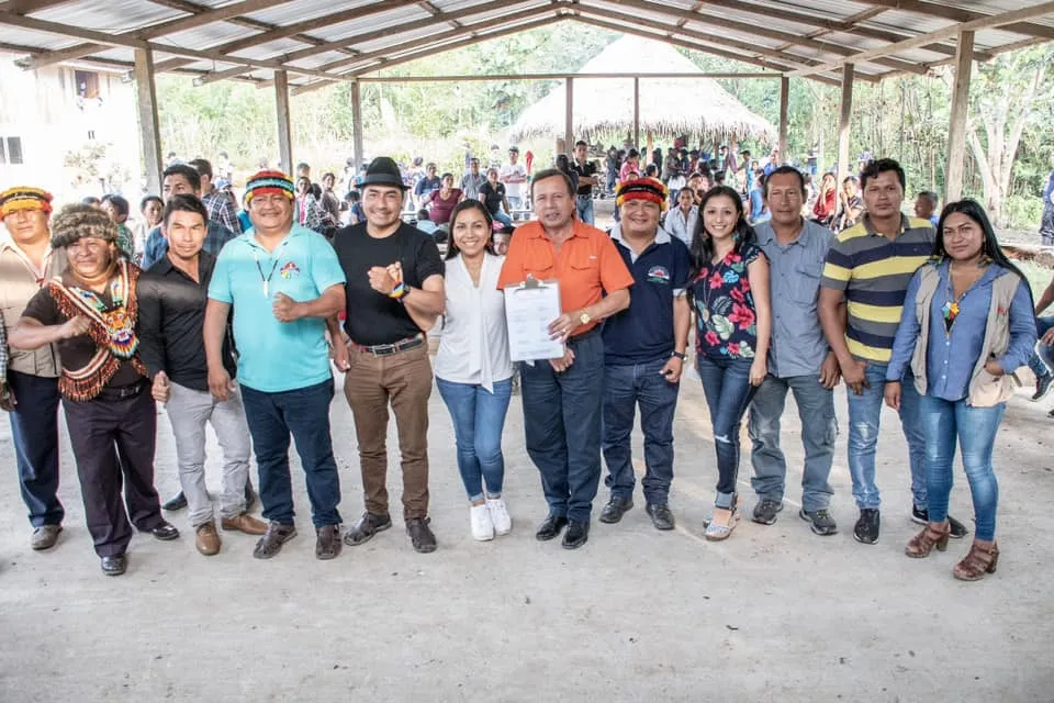 Jaime Guevara participó de la Asamblea Permanente en la comunidad Huito