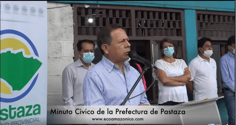 Minuto Cívico de la Prefectura de Pastaza