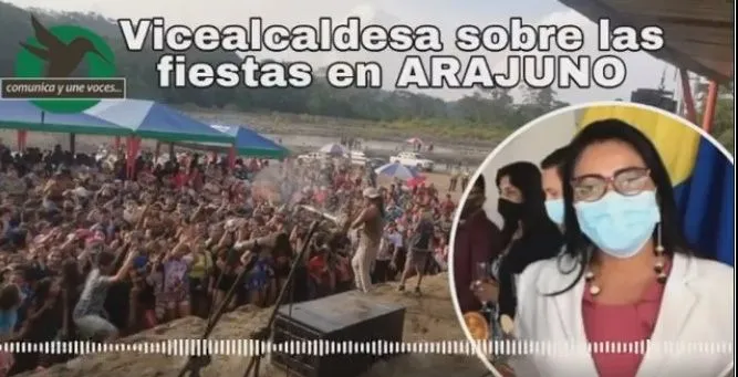 Vicealcaldesa sobre las fiestas en Arajuno