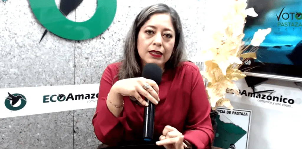 Agradecimiento de Tatiana Mena Pastaza por el apoyo