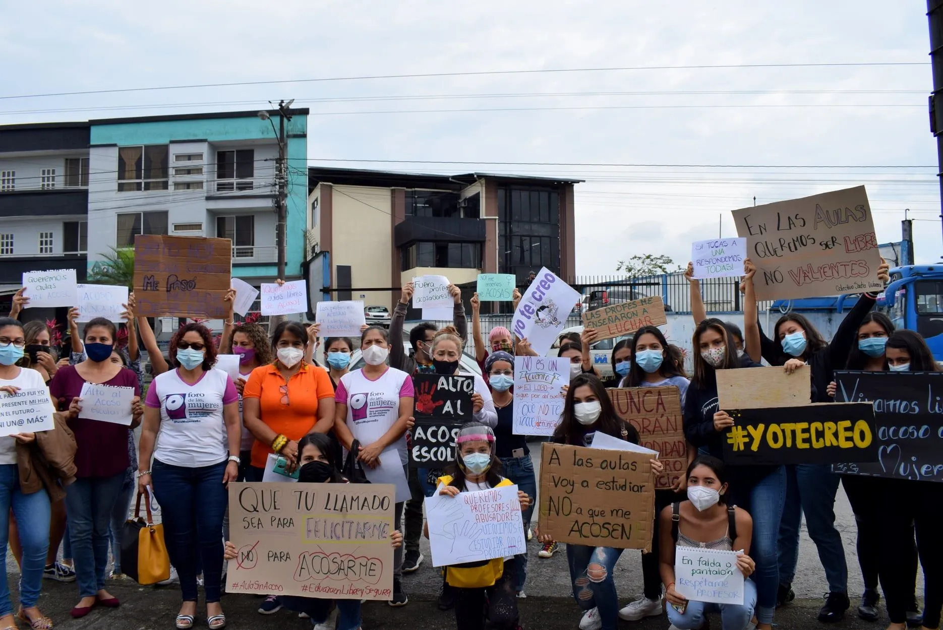 Estudiantes rompieron el silencio para denunciar el acoso sexual de su profesor en el Puyo, Pastaza