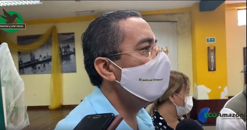 Alcalde del Cantón Pastaza con temas relevantes