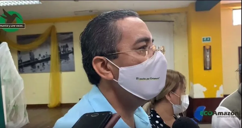 Alcalde del Cantón Pastaza con temas relevantes