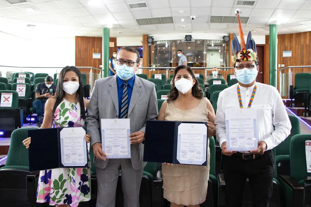 ASAMBLEA NACIONAL ENTREGA DE CREDENCIALES
