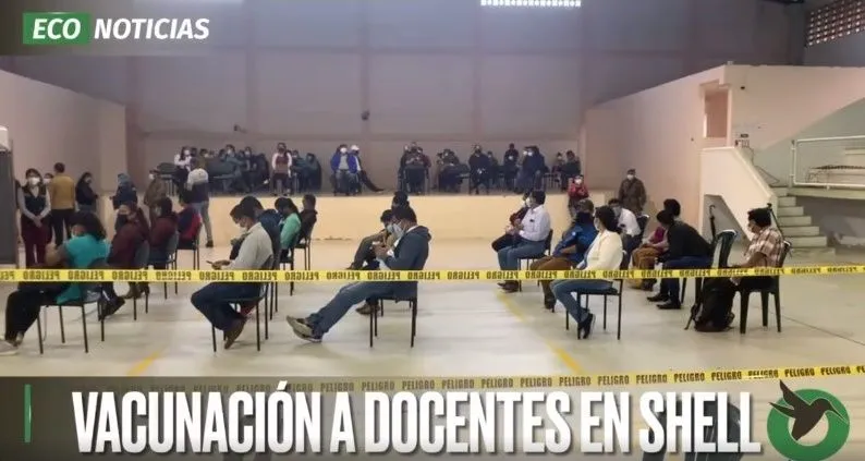INICIA EL PROCESO DE VACUNACIÓN A DOCENTES
