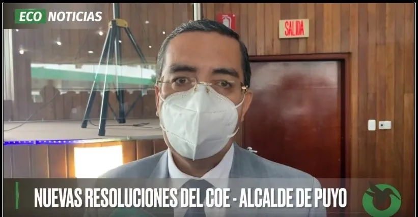 Nuevas resoluciones del COE-Alcalde de Puyo