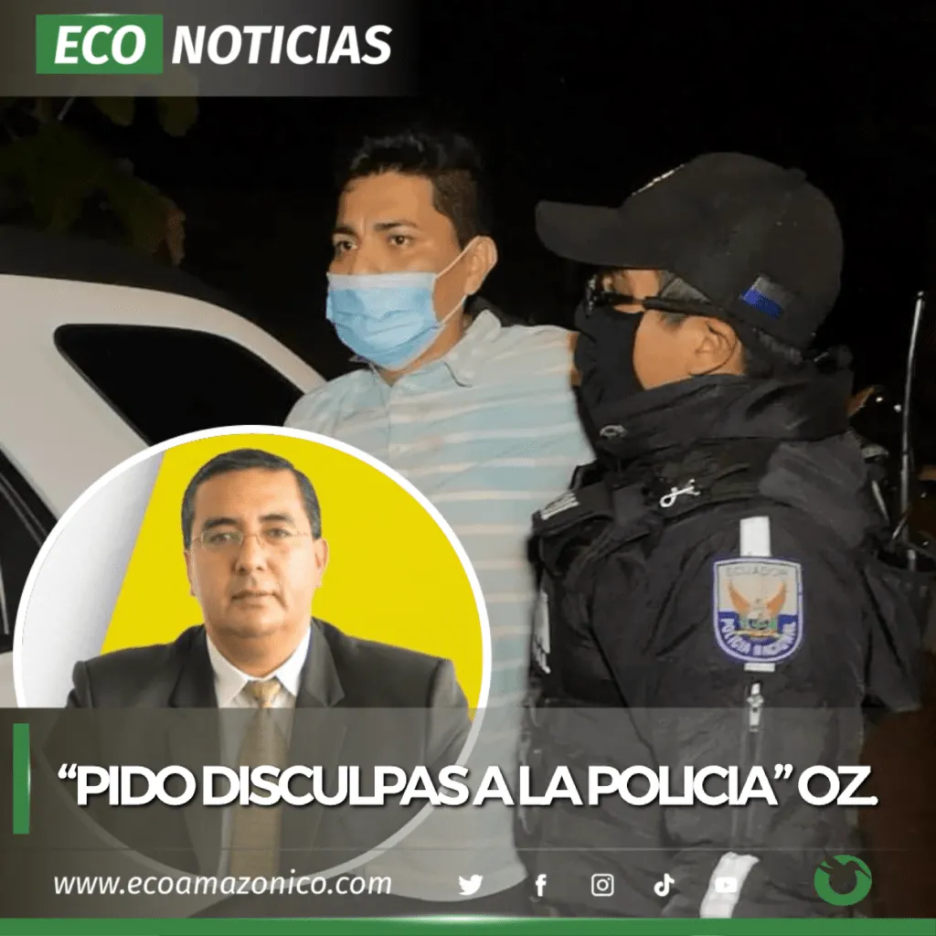 Alcalde de Puyo pide disculpas por el accionar del Director Administrativo