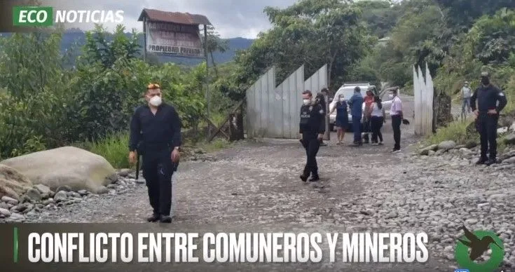 CONFLICTO ENTRE COMUNEROS MINEROS