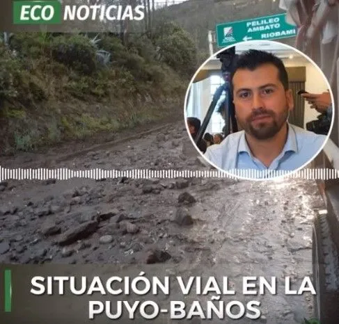 Situación vial de Puyo-Baños