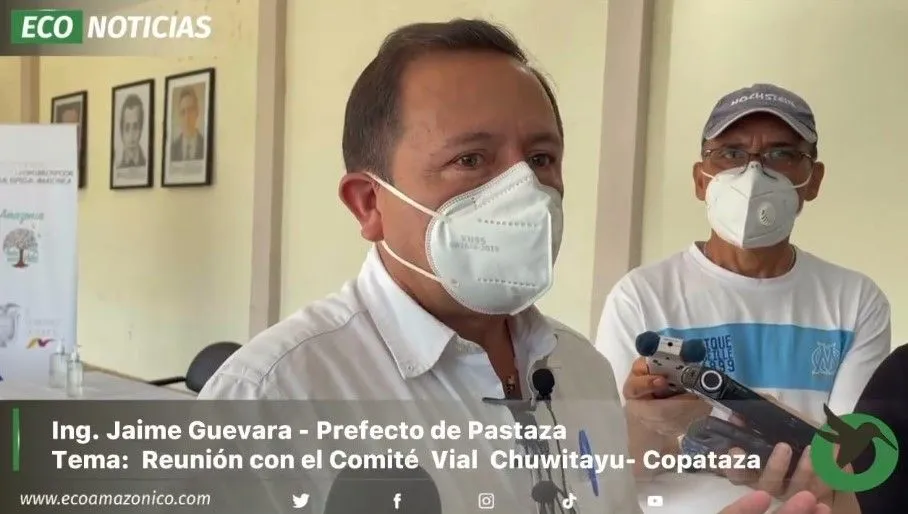 eunión con representantes del Comité de Gestión Vial Chuwitayu-Copataza