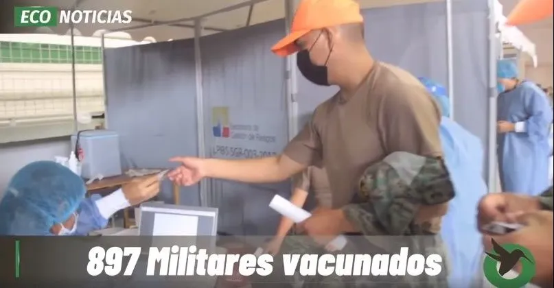 897 MILITARES VACUNADOS