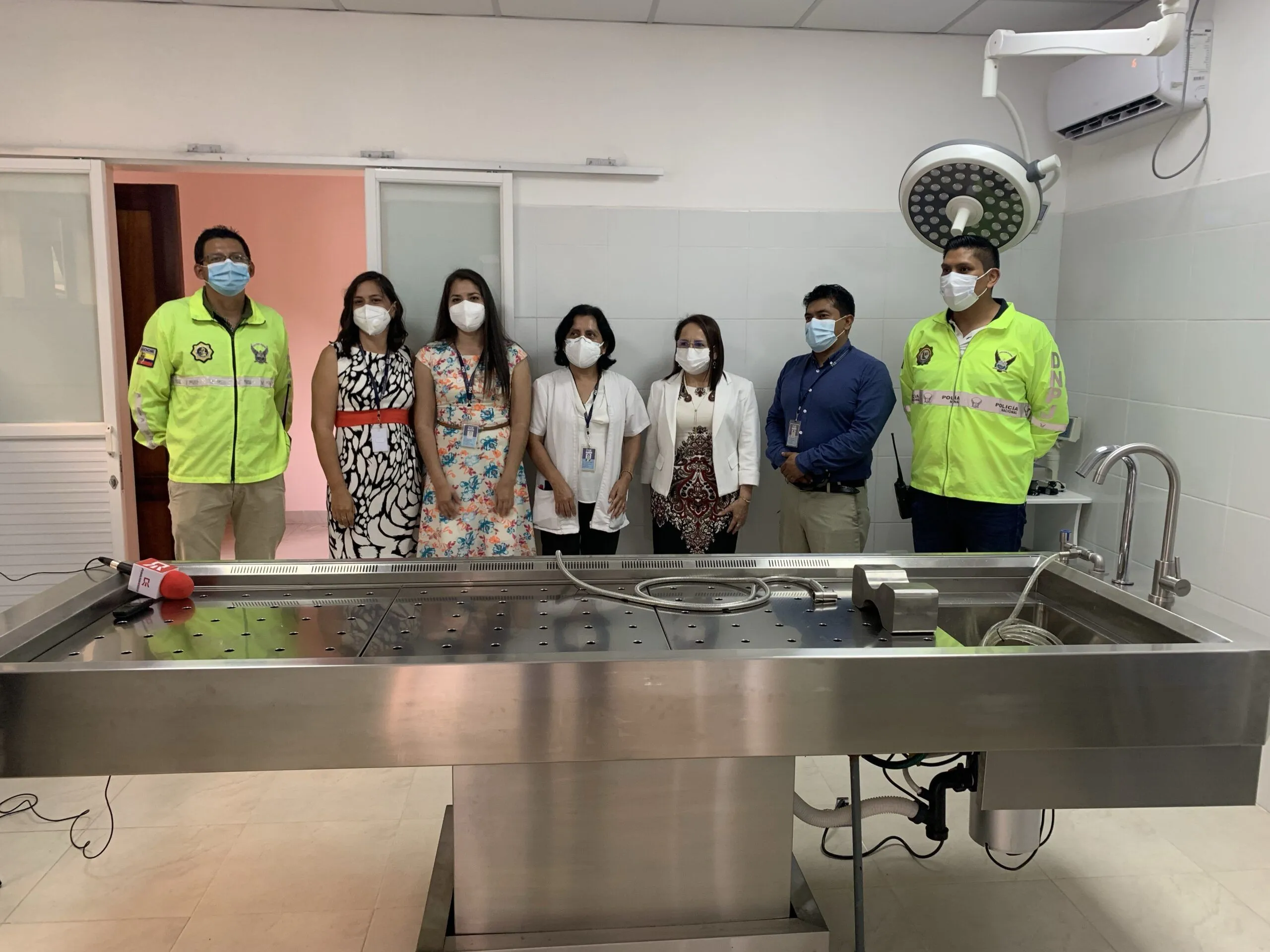 Se entrega la morgue en Puyo