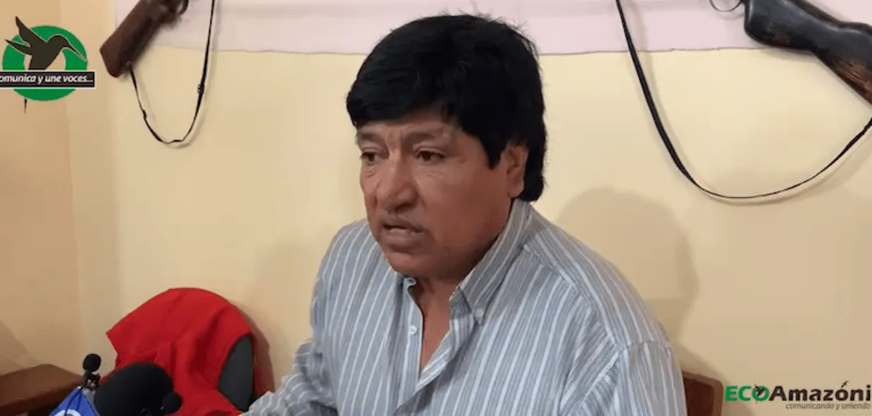 Daly Montoya , pide al Intendente de Policia que ejecute la orden de desalojo en las tierras de la Té Zulay